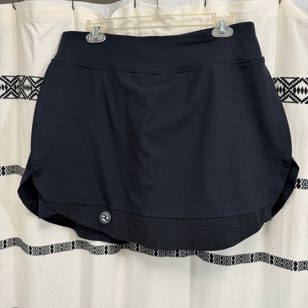 Black XL Running Skort with‎ Inner Shorts & Pockets – Athletic Skirt